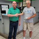 Mother's Day Sweepstakes Winner - Lake Havasu - John B with Chris Gravelle