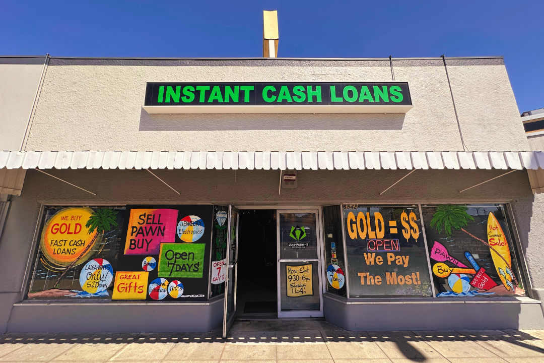 Jum-Pawn-It Jewelry and Loan - Riverside Store Front