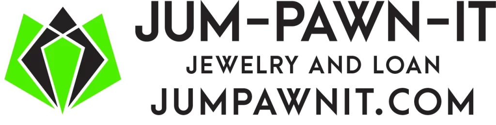 Jum-Pawn-It Jewelry and Loan Logo - Wide - Black