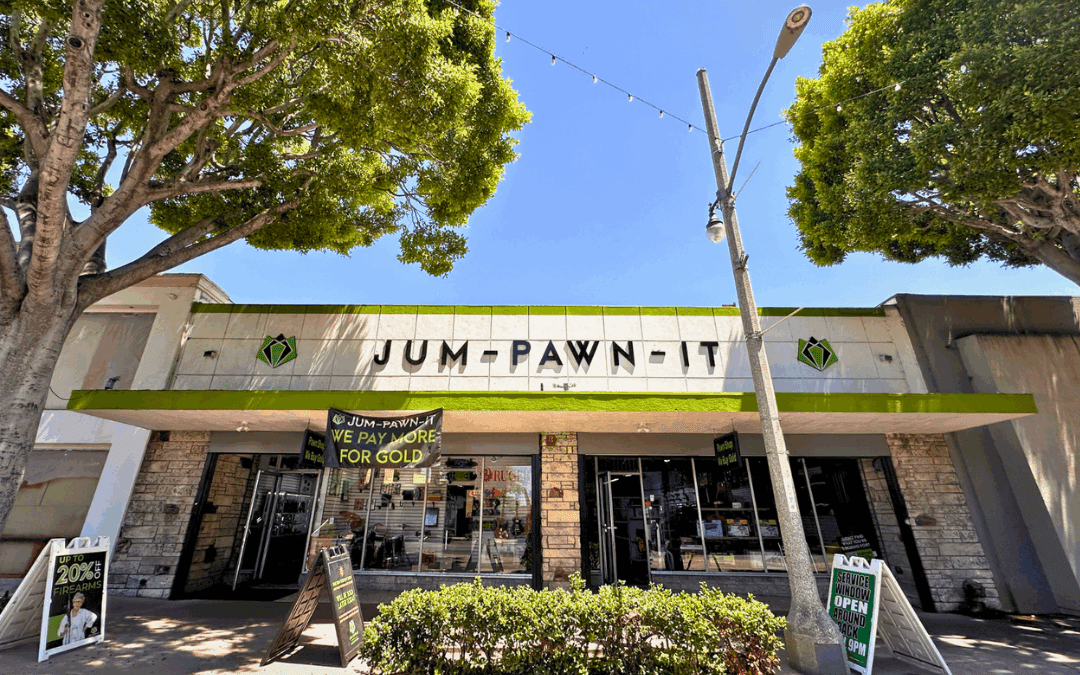 Jum-Pawn-It Jewelry and Loan Store Front in Uptown Whittier, CA