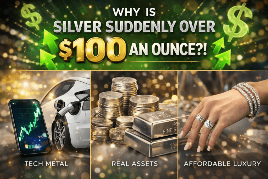 Why is Silver Suddenly Over $100 Per Ounce