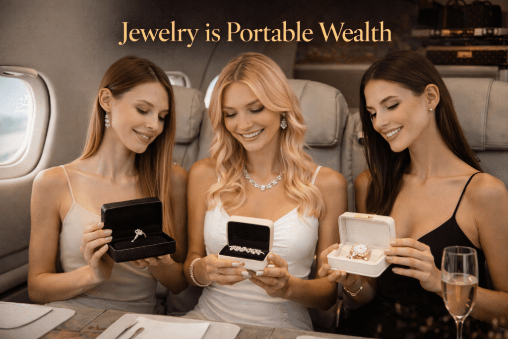 Jewelry is Portable Wealth
